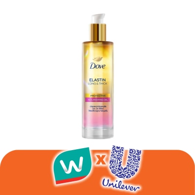 Dove - โดฟ อีลาสติน ลอง แอนด์ ติ๊ก โพรเทคทีฟ นอริชชิ่ง ออยล์ 95 มล.