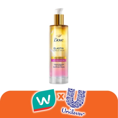 Dove - โดฟ อีลาสติน ลอง แอนด์ ติ๊ก โพรเทคทีฟ นอริชชิ่ง ออยล์ 95 มล.
