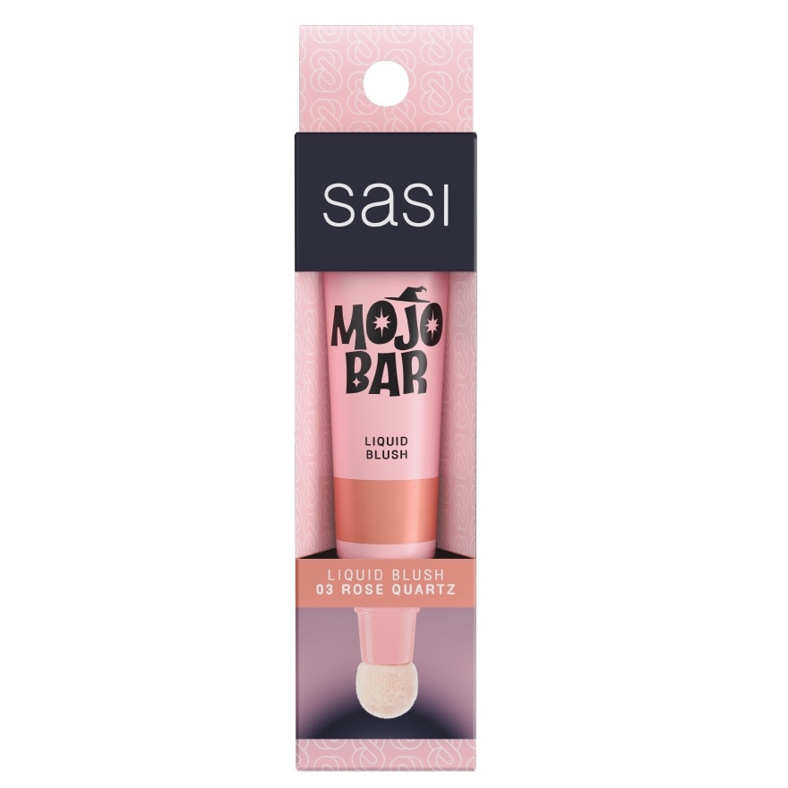 Sasi Mojo Bar Liquid Blush 5ml. 03 Rose Quartz