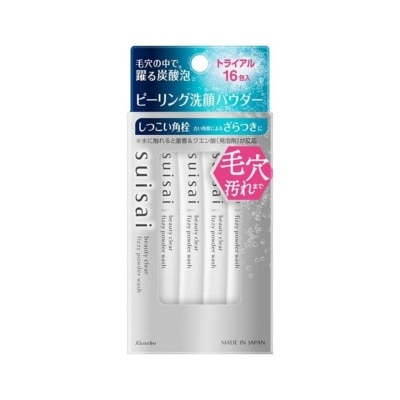 Kanebo Suisai Suisai Beauty Clear Fizzy Powder Wash 1g.x 16 sticks