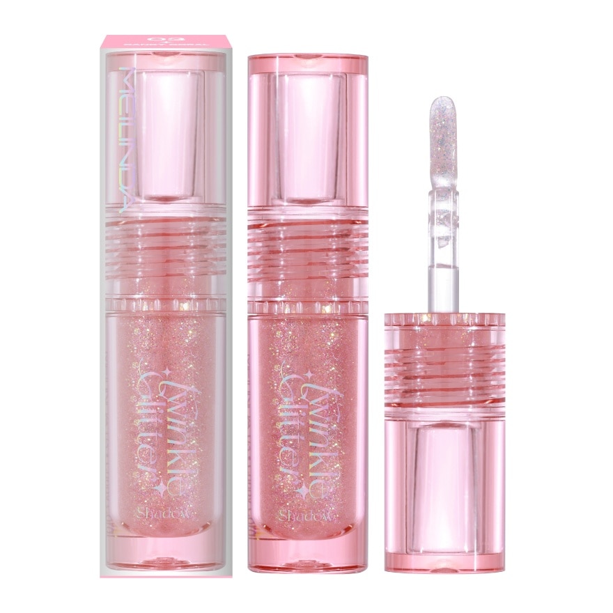 Meilinda Twinkle Glitter Shadow 2.5ml. 03 Candy Coral