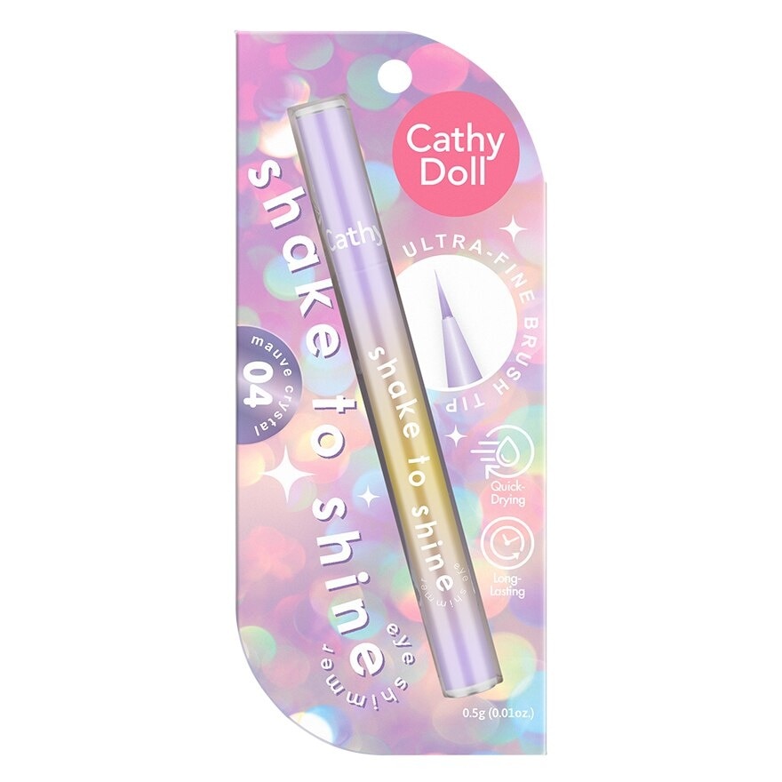 Cathy Doll Shake To Shine Eye Shimmer 0.5g. 04 Mauve Crystal