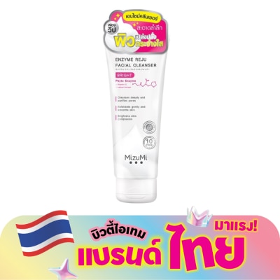 Mizumi - มิซึมิ โฟมล้างหน้า เอนไซม์ รีจู เฟเชียล คลีนเซอร์ ไบรท์ 100 มล.