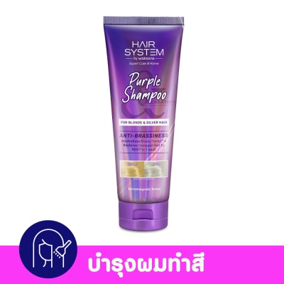 Hair System by Watsons แฮร์ ซิสเตม บาย วัตสัน เพอร์เพิล แชมพู 250มล image