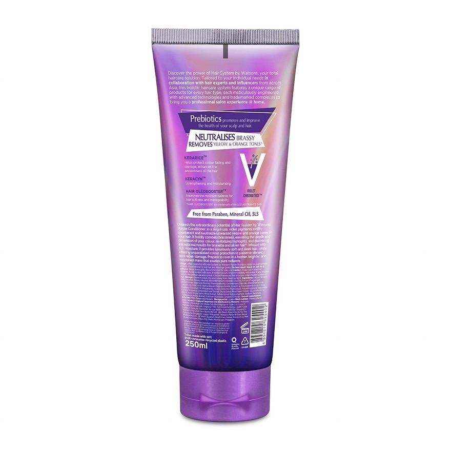 Hair System by Watsons Purple 250ml.