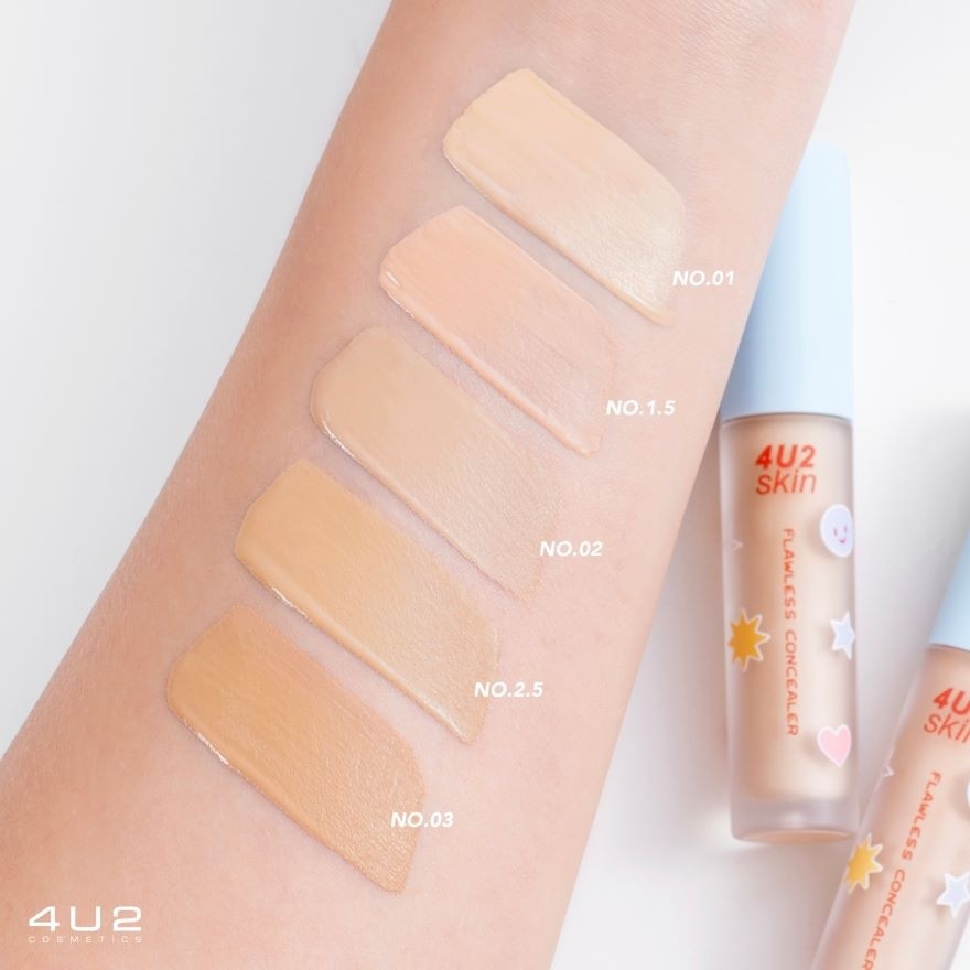 4U2 Skin Flawless Concealer 4.3g. 2.5 Warm Beige