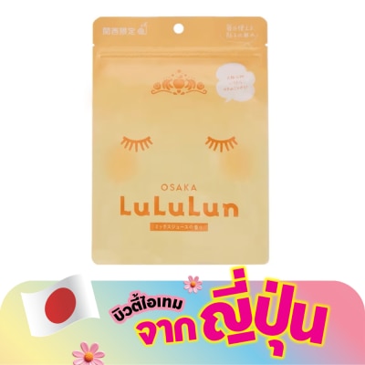 Lululun - ลูลูลูน เฟซ มาสก์ ลูลูลูน โอซากา เอ็ม 1เค 7 แผ่น มาสก์หน้า นุ่ม กระจ่างใส อิ่มน้ำ