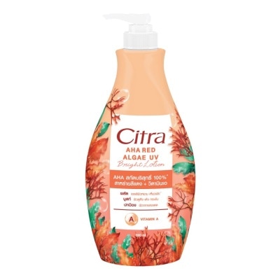 Citra Citra AHA Red Algae UV Bright Lotion 500 Ml. โลชั่น ผิวเฟิร์มกระชับ ตึง อ่อนเยาว์