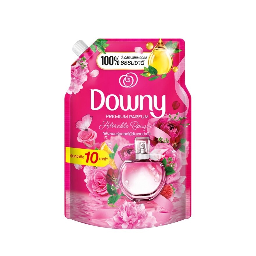 Downy Premium Parfum Concentrated Fabric Softener Adorable Bouquet Refill 1.1 L.