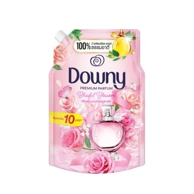 Downy ดาวน์นี่ พรีเมียม เพอร์ฟูม ปรับผ้านุ่ม เข้มข้นพิเศษ ดอกไม้บานสะพรั่ง ถุงเติม 1.1 ลิตร