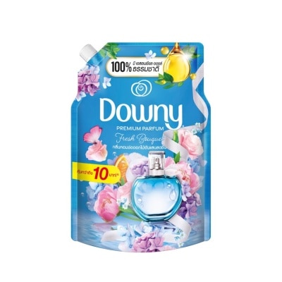 Downy ดาวน์นี่ พรีเมียมเพอร์ฟูม ปรับผ้านุ่มเข้มข้นพิเศษ ช่อดอกไม้อันแสนสดชื่น ถุงเติม 1.1 ล