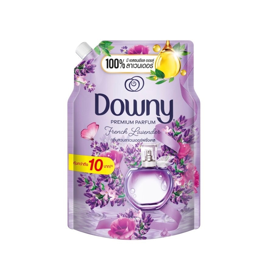 Downy Premium Parfum Concentrated Fabric Softener French Lavender Refill 1.1 L.