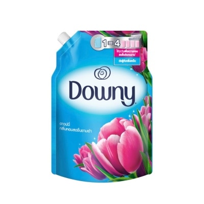 Downy ดาวน์นี่ ผลิตภัณฑ์ปรับผ้านุ่ม สูตรเข้มข้นพิเศษ กลิ่นหอมสดชื่นยามเช้า ถุงเติม 1.2 ลิตร