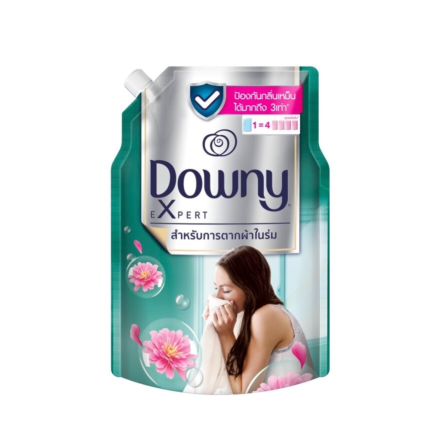 ดาวน์นี่ ผลิตภัณฑ์ปรับผ้านุ่ม สูตรเข้มข้นพิเศษ ตากผ้าในร่ม ถุงเติม 1.2 ลิตร