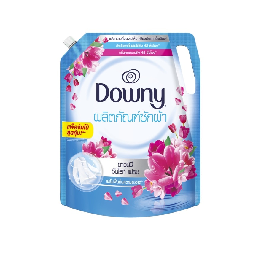 Downy Downy Liquid Concentrate Detergent Sunrise Fresh Clean Refill 1800 Ml.