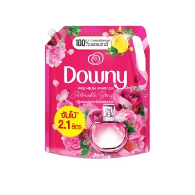 Downy ดาวน์นี่ พรีเมียมเพอร์ฟูม ปรับผ้านุ่มเข้มข้นพิเศษ ช่อดอกไม้อันแสนน่ารัก ถุงเติม 2.1 ล