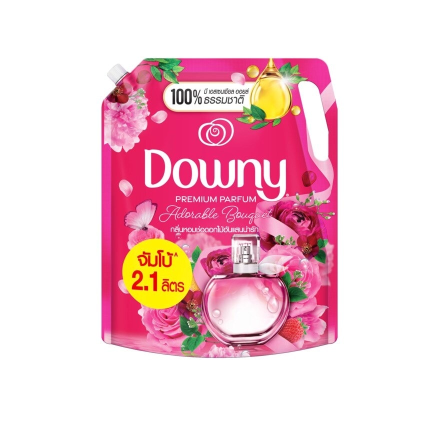 Downy Premium Parfum Concentrated Fabric Softener Adorable Bouquet Refill 2.1 L.