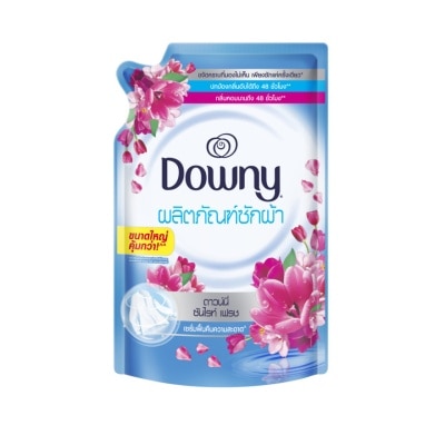 Downy ดาวน์นี่ ผลิตภัณฑ์ซักผ้า สูตรเข้มข้น ซันไรท์ เฟรช คลีน ถุงเติม 1100 มล.