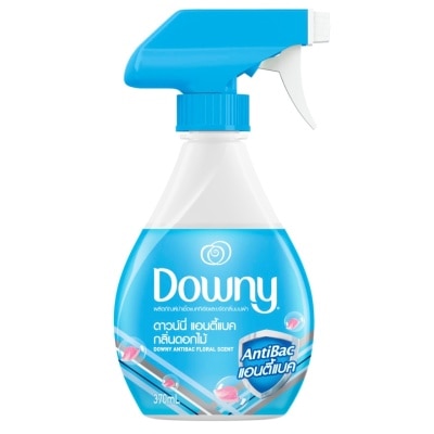 Downy ดาวน์นี่ สเปรย์ขจัดกลิ่นผ้า สูตรแอนตี้แบค กลิ่นดอกไม้ 370 มล.