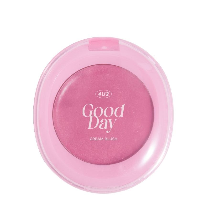 4U2 Good Cream Blush 1.7g. 02 Orange Tint