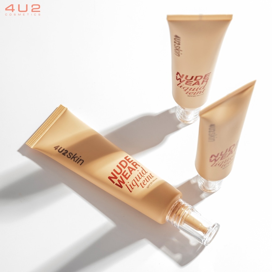 4U2 Skin Nude Wear Liquid Teint SPF35 PA++++ 30g. 02 Neutral Wear