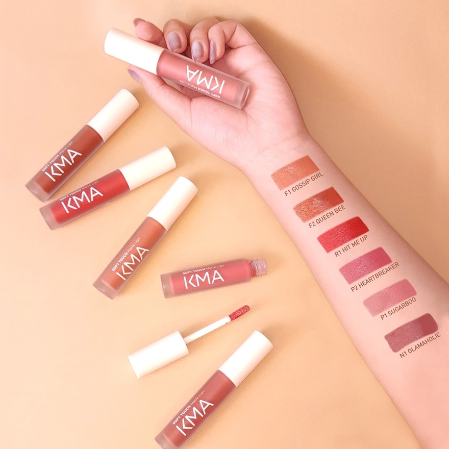KMA Soft Touch Mate Lips 3g. P1 Sugar Boo