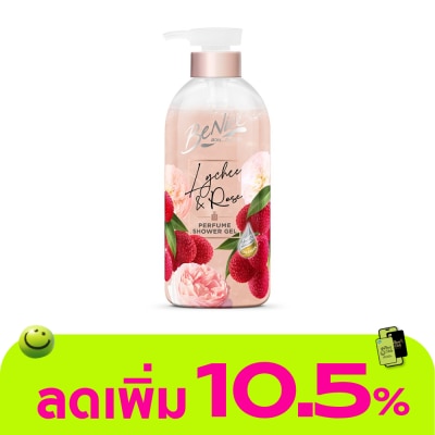 Benice - Benice Perfume Shower Gel Lychee  Rose 450 Ml.