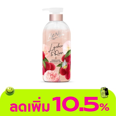 Benice - Benice Perfume Shower Gel Lychee Rose 450 Ml.