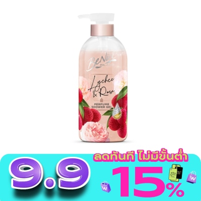 Benice - บีไนซ์ เพอร์ฟูม ชาวเวอร์ เจล ไลชี่ แอนด์ โรส 450 มล. image