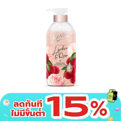 Benice - Benice Perfume Shower Gel Lychee Rose 450 Ml.
