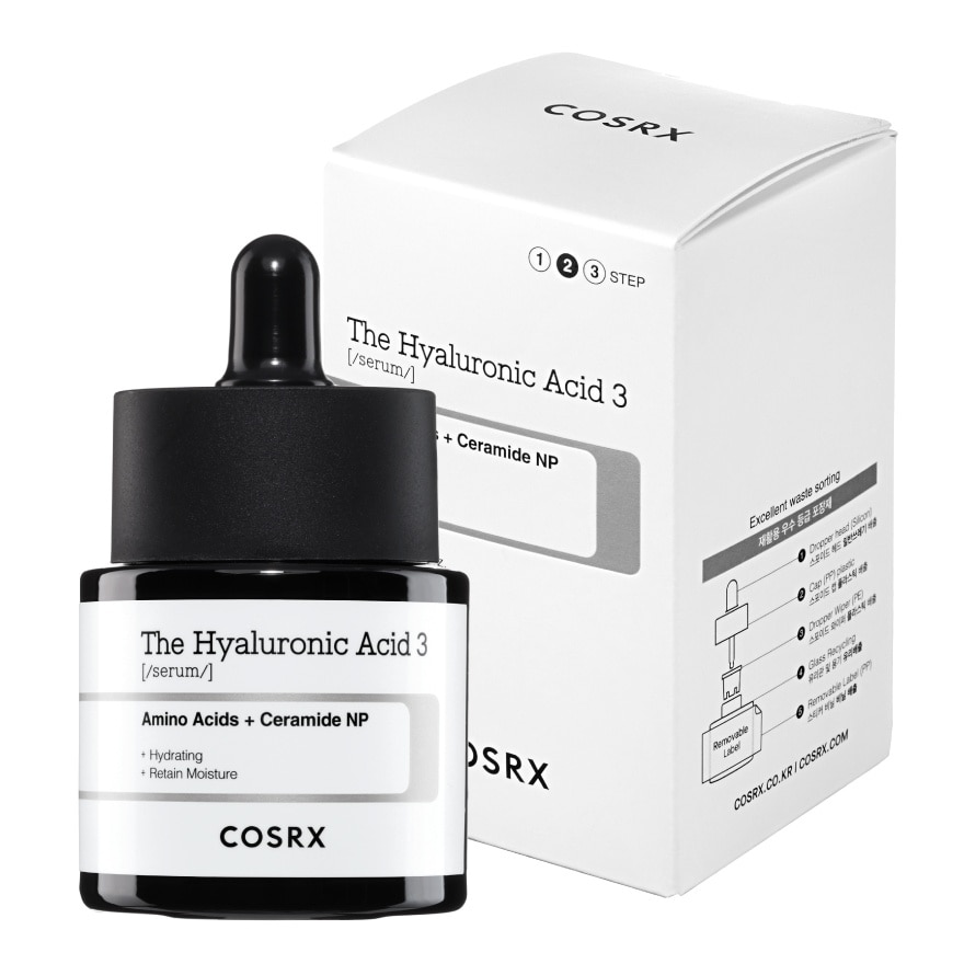 COSRX The Hyaluronic Acid 3 Serum 20 ml.