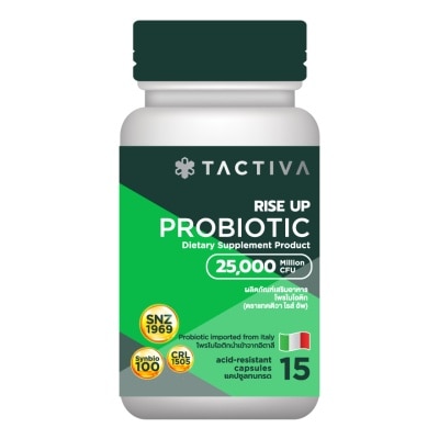 Tactiva Tactiva Rise Up Probiotic (4X Power) 15 Capsules