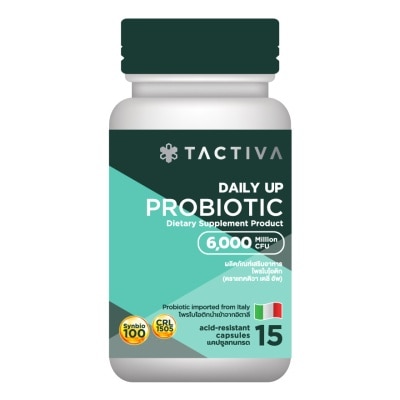 Tactiva Tactiva Daily Up Probiotic 15 Capsules