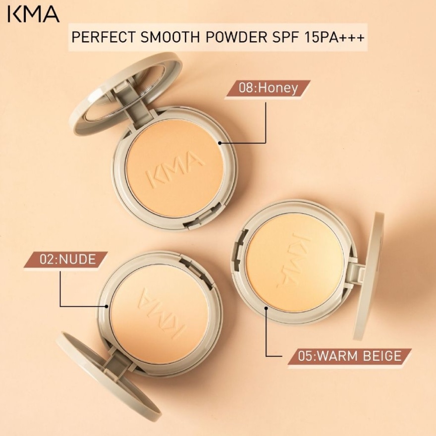 KMA Perfect Smooth Powder SPF15 PA+++ 12g. 02 Nude