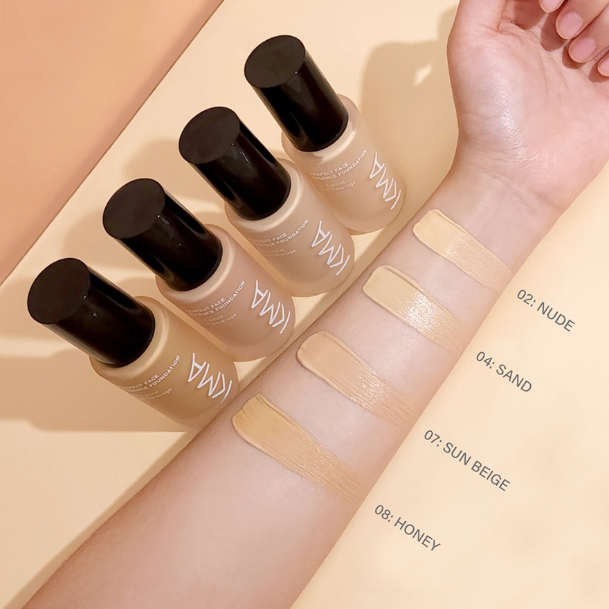 KMA Perfect Face Essence Foundation SPF30 30ml. 07 Sun beige