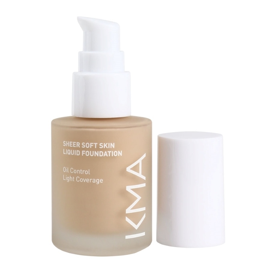 KMA Sheer Soft Skin Liquid Foundation SPF 50+ PA++++ 30ml. 04 Natural beige