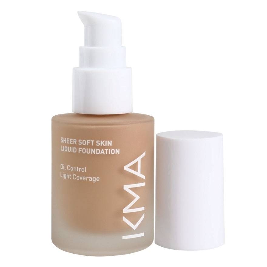 KMA Sheer Soft Skin Liquid Foundation SPF 50+ PA++++ 30ml. 05 Warm sand