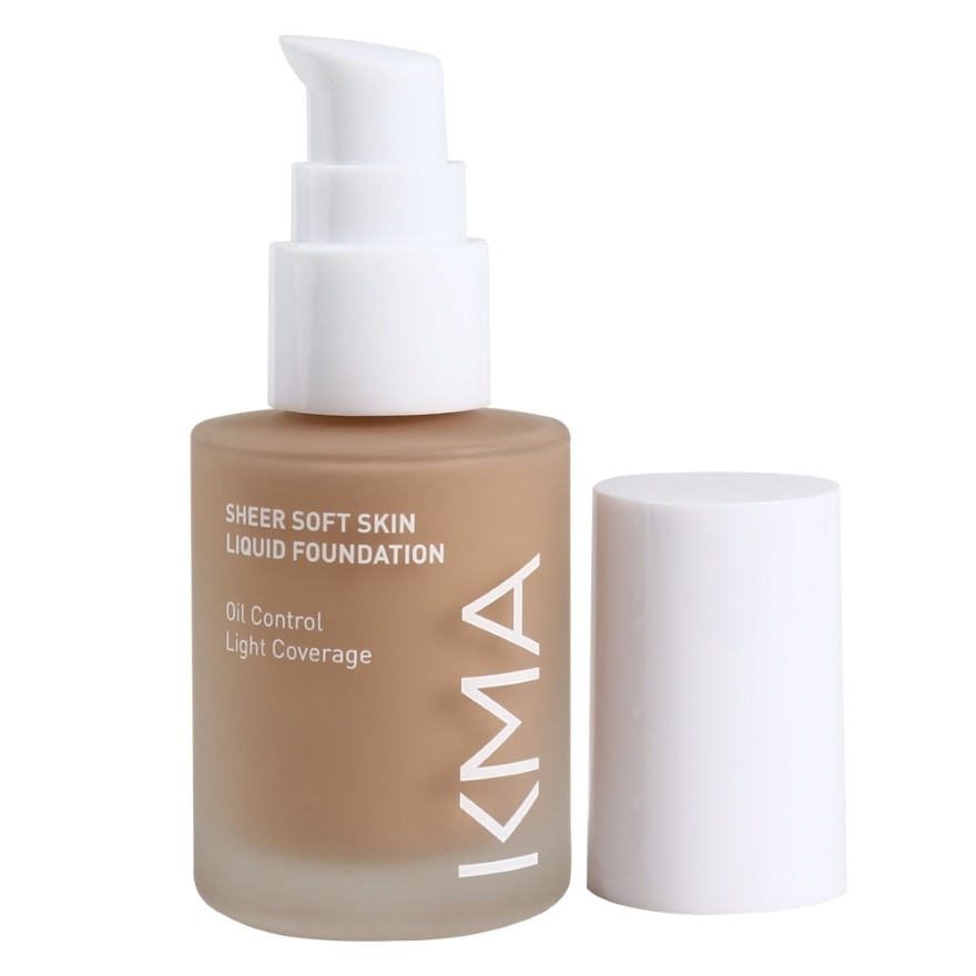 เคเอ็มเอ เชียร์ซอฟต์ สกิน ลิควิด ฟาวเดชั่น SPF 50+ PA++++ 30มล. 06 ซอฟท์ แทน