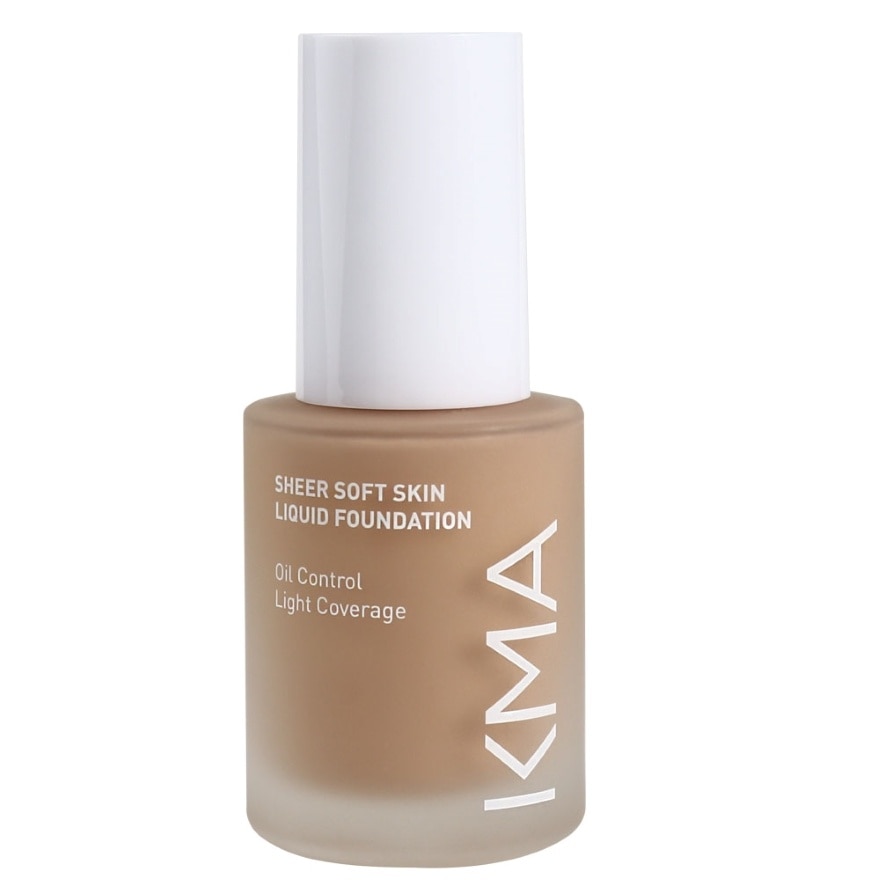 KMA Sheer Soft Skin Liquid Foundation SPF 50+ PA++++ 30ml. 06 Soft tan