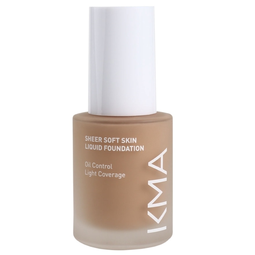 KMA Sheer Soft Skin Liquid Foundation SPF 50+ PA++++ 30ml. 07 Sun beige