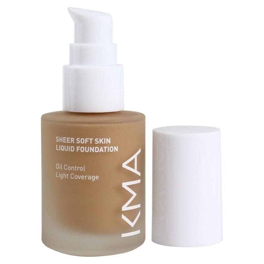 KMA Sheer Soft Skin Liquid Foundation SPF 50+ PA++++ 30ml. 08 Honey