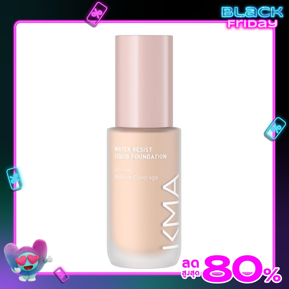 KMA KMA Water Resist Liquid Foundation30ml00