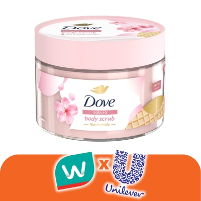 Dove - Dove Body Scrub Sakura 280 G. สครับ ขัดผิวกาย เนียนนุ่ม