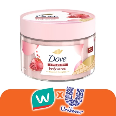 Dove - Dove Body Scrub Pomegranate 280 G. สครับ ขัดผิวกาย เนียนนุ่ม