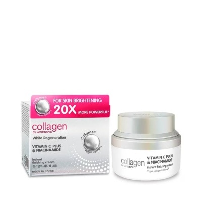 Collagen by Watsons คอลลาเจน บาย วัตสัน ไวท์ รีเจนเนอเรชั่น วิตามิน ซี พลัสไนอาซินาไมด์อินสแตนท์ครีม50มล