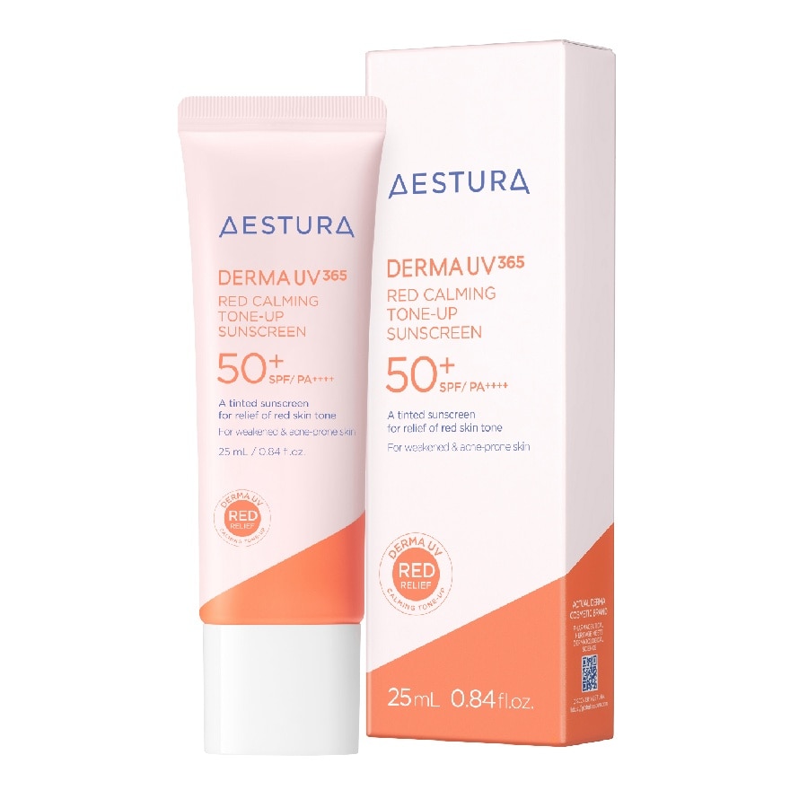 Aestura Derma UV365 Red Calming Tone-Up Sunscreen SPF50+/PA++++ 25 mL