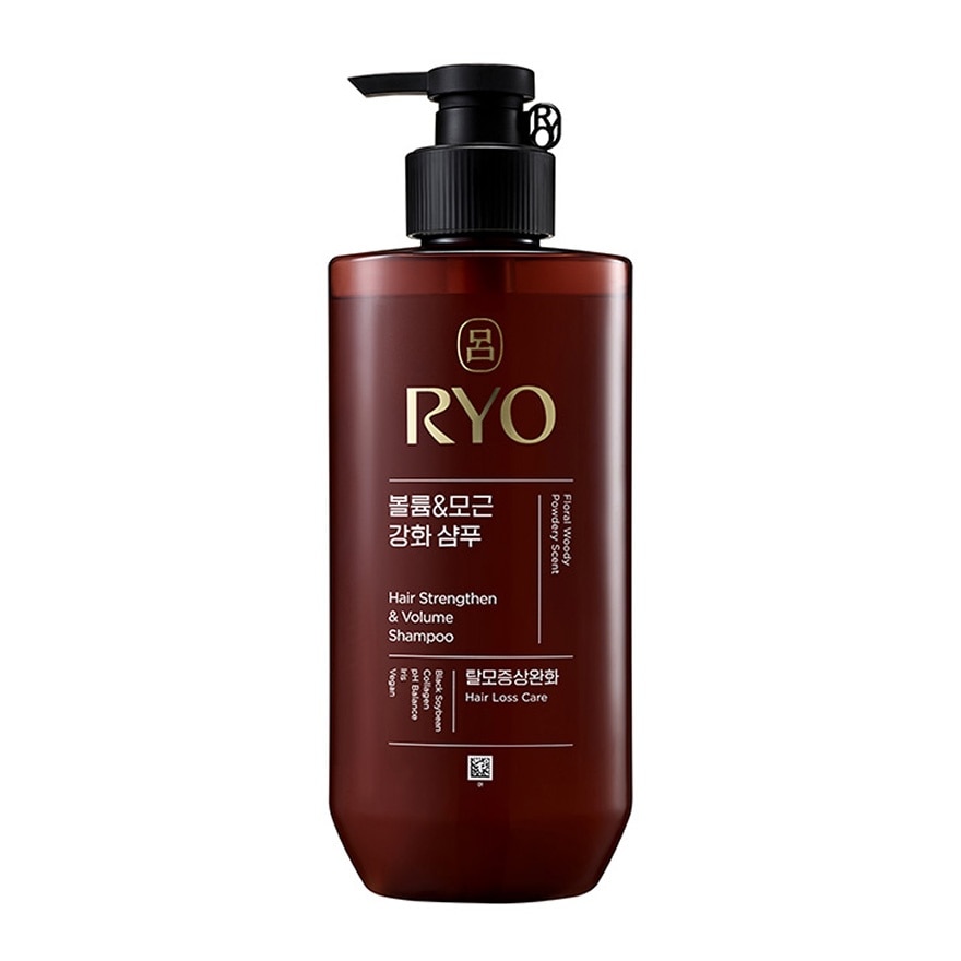 Ryo Hair Loss Care Shampoo Hair Strengthen  Volume 480 Ml.