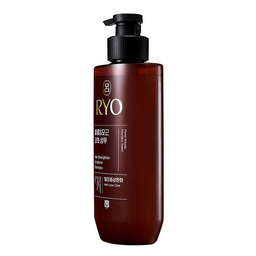 Ryo Hair Loss Care Shampoo Hair Strengthen  Volume 480 Ml.