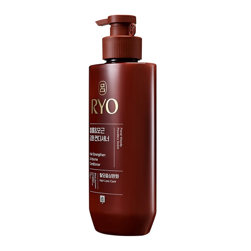 Ryo Hair Loss Care Conditioner Hair Strengthen  Volume 480 Ml.