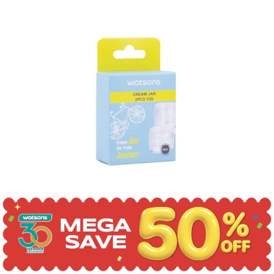 Watsons Watsons Cream Jar 15 gram contains 2 pcs per packs. image